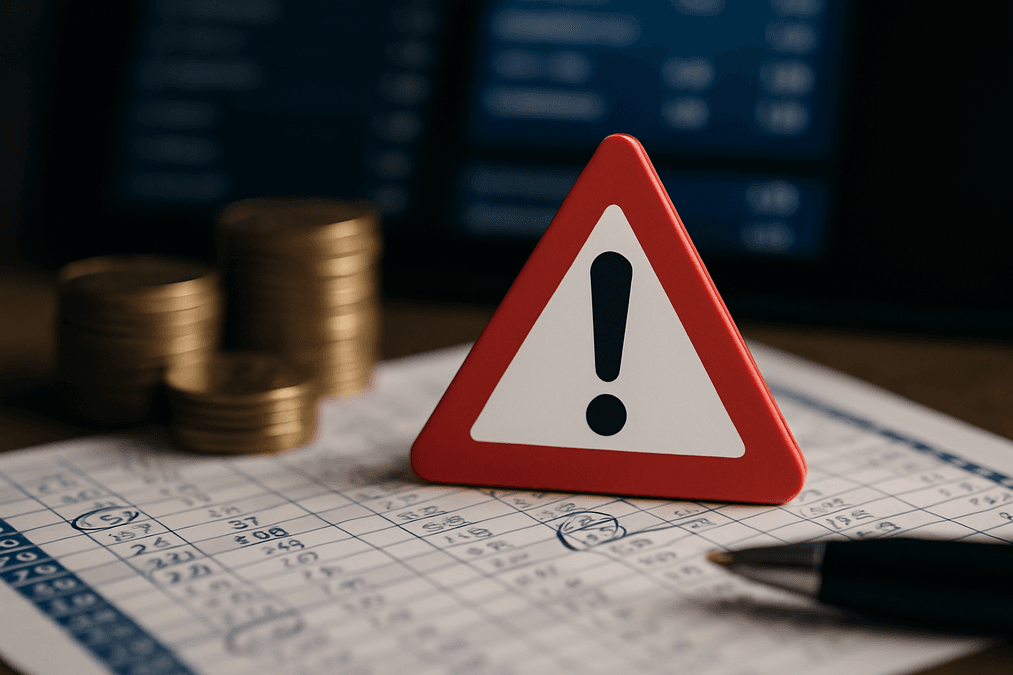 Wettarbitrage Risiken – Diese Gefahren musst du kennen und vermeiden